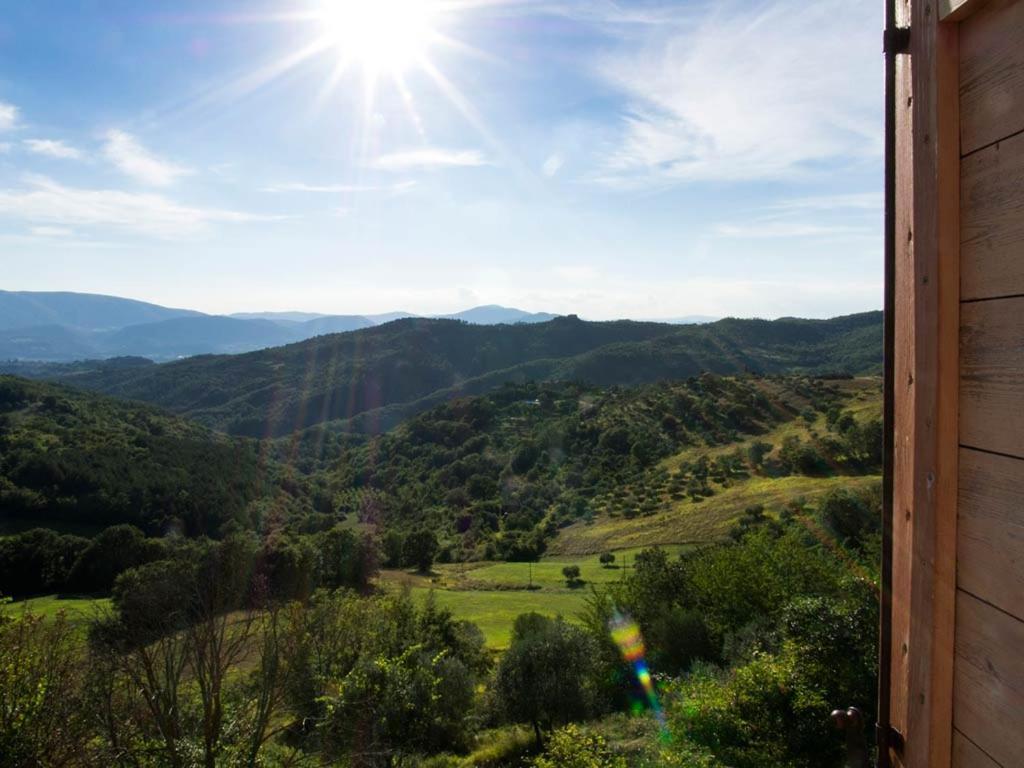 Casa La Valle, Gubbio, Frazione Santa Cristina Bed and Breakfast Buitenkant foto